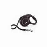 Smycz Flexi New Classic XS taśma 3m 12kg czarna