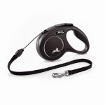 Smycz Flexi New Classic M linka 5m 20kg czarna