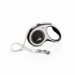 Smycz Flexi New Comfort S taśma 5m 15kg czarna