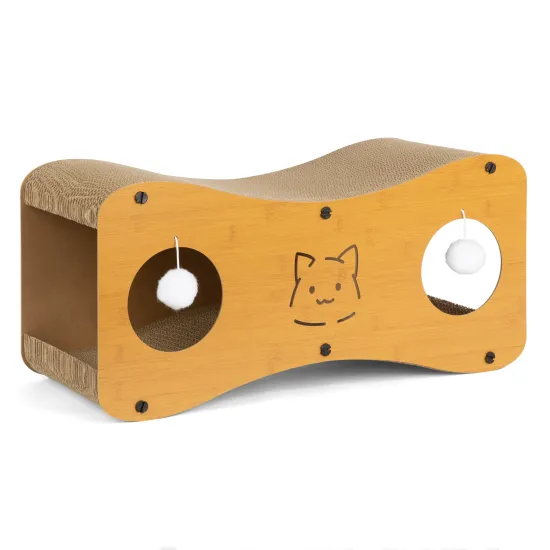 Tekturowy drapak dla kota tunel  Royal Furry