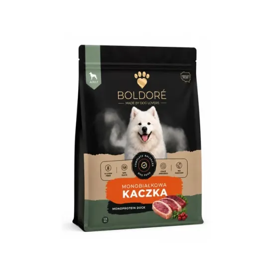 Boldoré Sucha Karma dla Psa Mono Kaczka 1,5kg